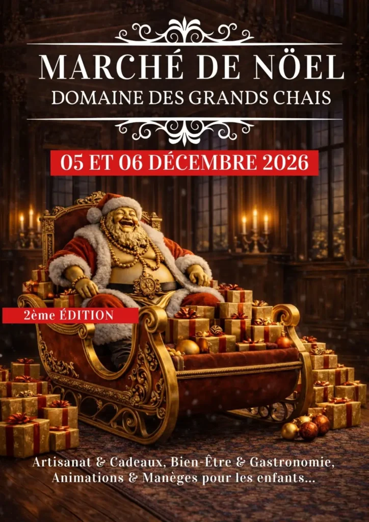 Marché De Noël au Domaine Des Grands Chais - Mauguio - 5 et 6 Décembre-2026 -La Licorne d'Or